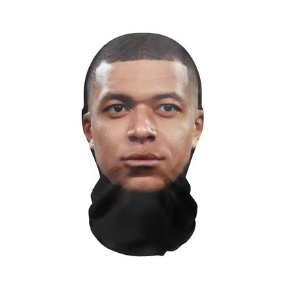 3D Printed Mask Elastic Mesh Full Face Mask for Men Women Cosplay Headwear Novelty Supplies Tricky Hood Party Cosplay Props
