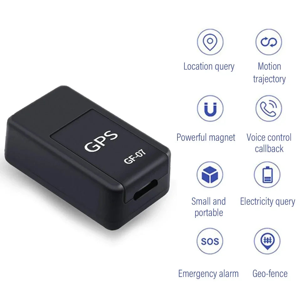 Mini GPS Tracker – Strong Magnetic Anti-Theft Car Locator with Real-Time Precision Tracking