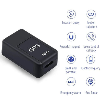 Mini GPS Tracker – Strong Magnetic Anti-Theft Car Locator with Real-Time Precision Tracking