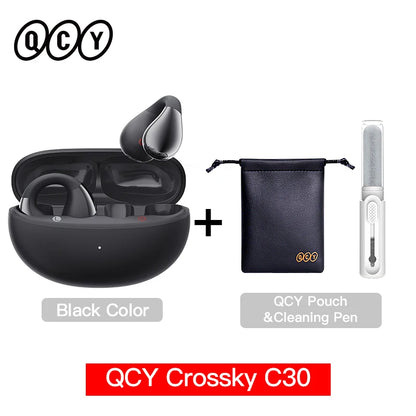 QCY C30 Open-Ear Bluetooth Sports Ear Clip Earbuds