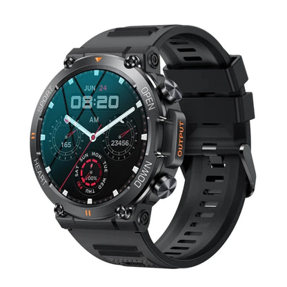 MEVADEN Steel 1.39 Bluetooth Call Smart Watch Men Sports Fitness Tracker Watches IP67 Waterproof Smartwatch for Android IOS K52