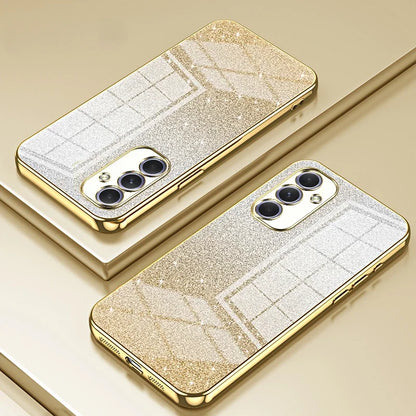 Soft Silicone Shockproof Glitter Electroplated Phone Case For Samsung Galaxy