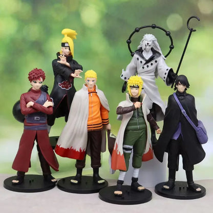 Naruto Anime Figure Naruto Uzumaki Kakashi Uchiha Madara Sasuke model