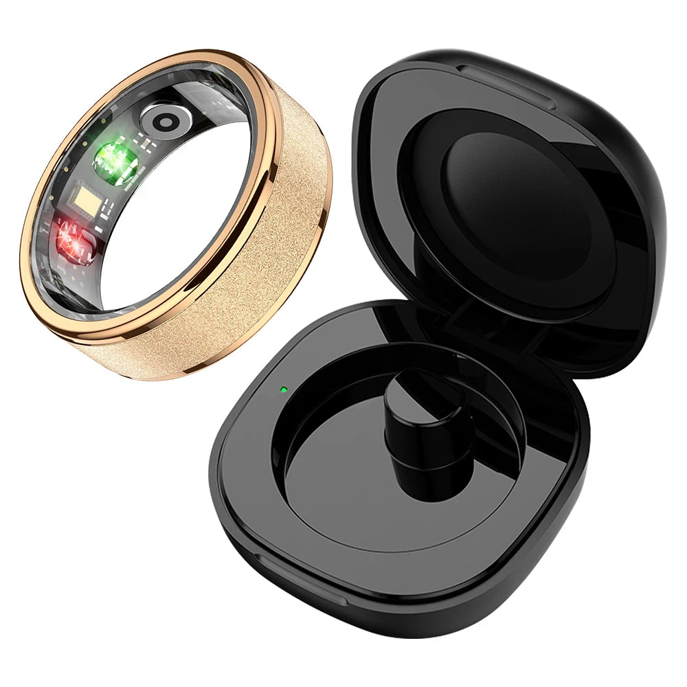 COLMI R10 Smart Ring with Charging Case - Fitness & Health Monitor, Waterproof, Multi-Sport Mode