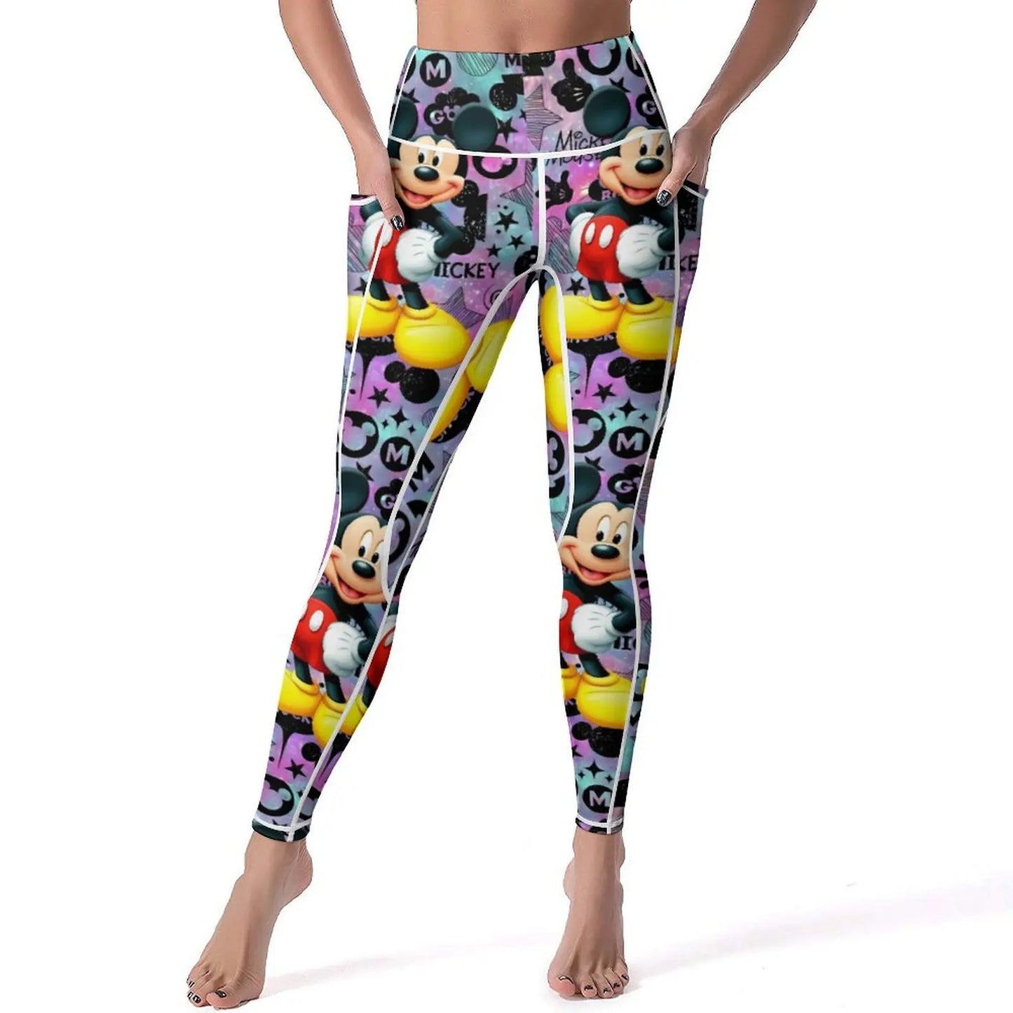 Women's Navy Water Repellent Cropped Stretch Pants