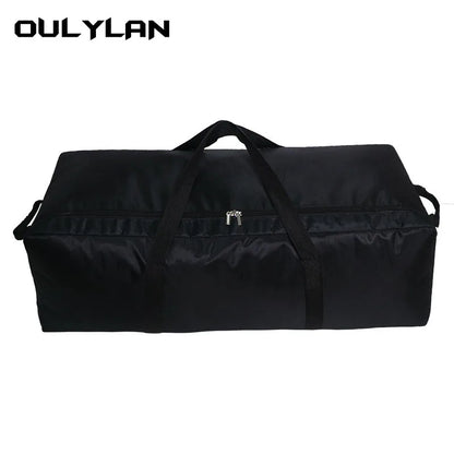 55L/100L/150L Travel Bag Outdoor Camping Backpack Waterproof Handbag Super Large Capacity Cycling Bag 1680D Oxford Cloth New