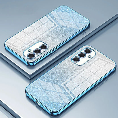 Soft Silicone Shockproof Glitter Electroplated Phone Case For Samsung Galaxy