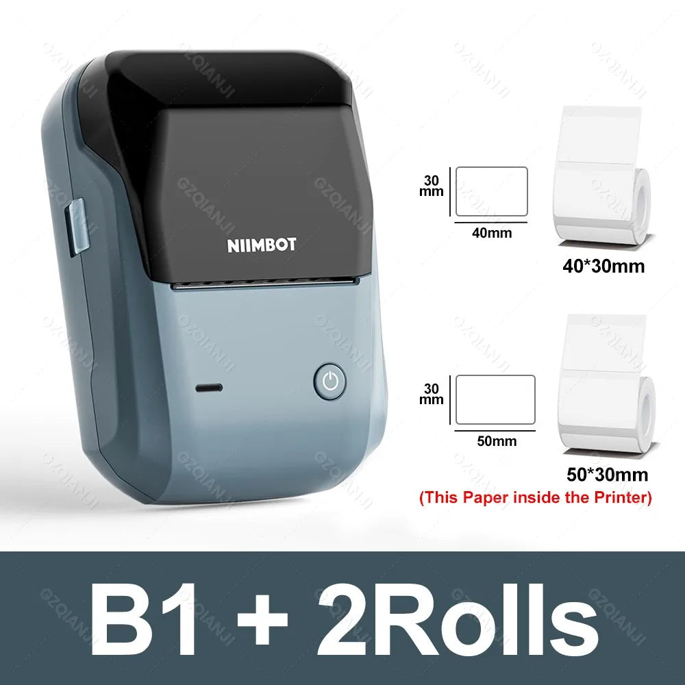Niimbot B1 Portable Label Printer