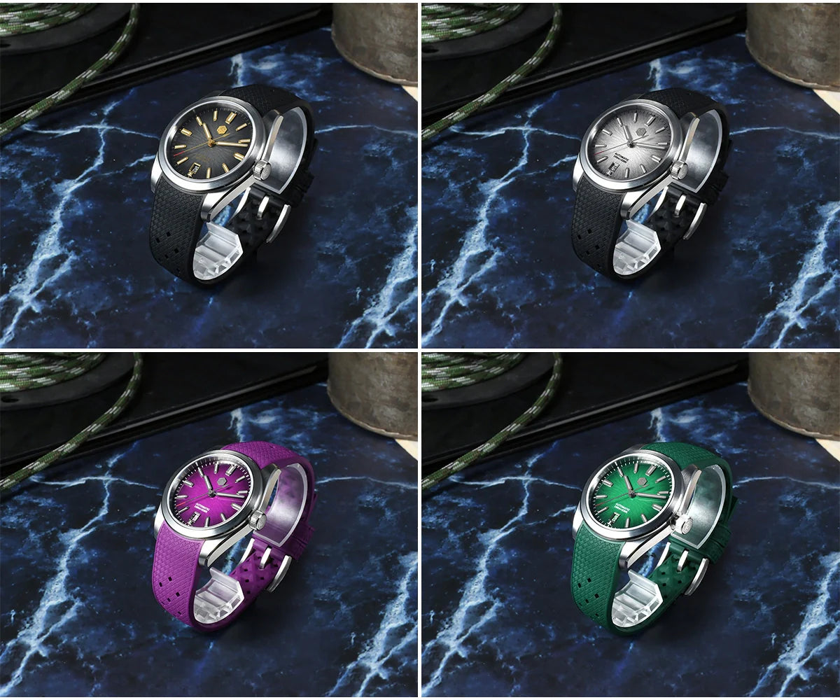 San Martin FKM 36/39/42mm JianZhan Dial Men Watch Miyota 9015 SN0144G