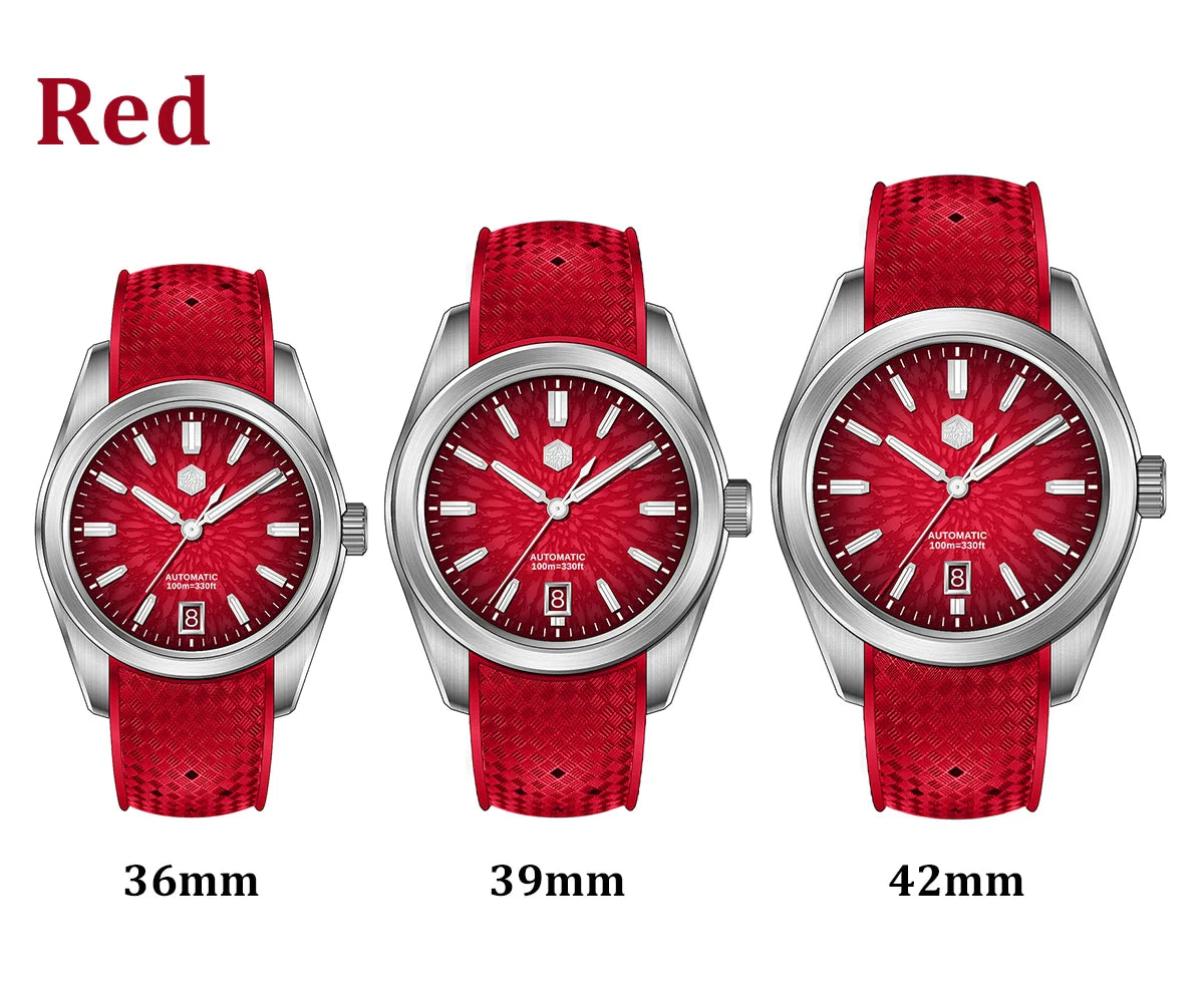 San Martin FKM 36/39/42mm JianZhan Dial Men Watch Miyota 9015 SN0144G