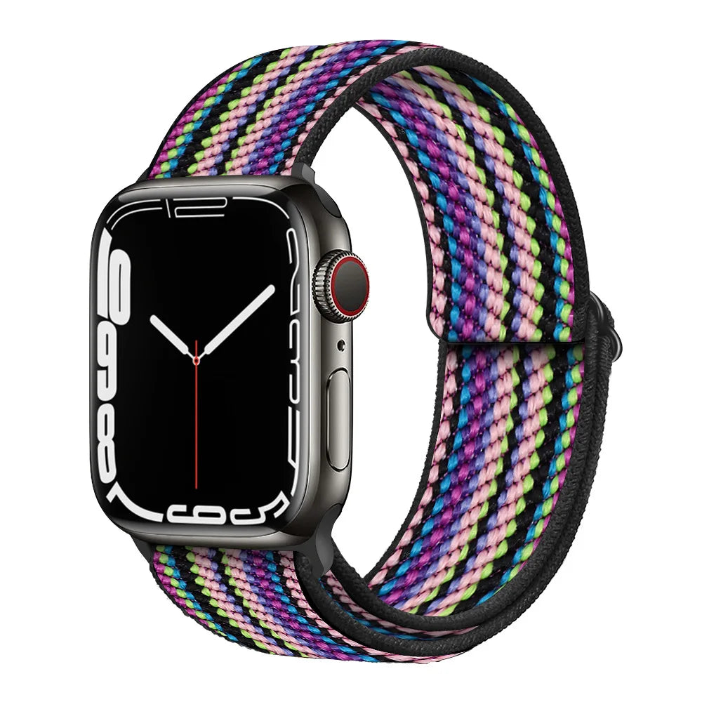 Nylon Stretchable Sport Apple Watch Strap