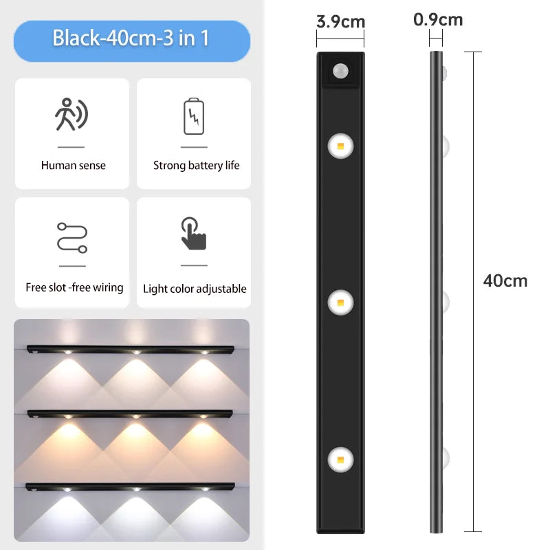 Rechargeable Motion Detector Lamp