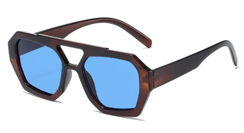 Womans Big Frame Sunglasses Summer Sunshade Beach Vacation Leopard Sunglasses
