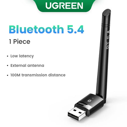 UGREEN Bluetooth USB Adapter for Wireless PC Audio, Speakers, Mouse
