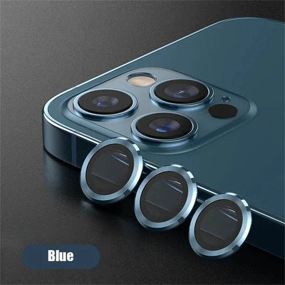3-2PCS Camera Lens Protector For iPhone 16 Pro Max 16Pro 16Plus  Metal Ring Protector Glass For iPhone 14 15 Plus Camera Lens