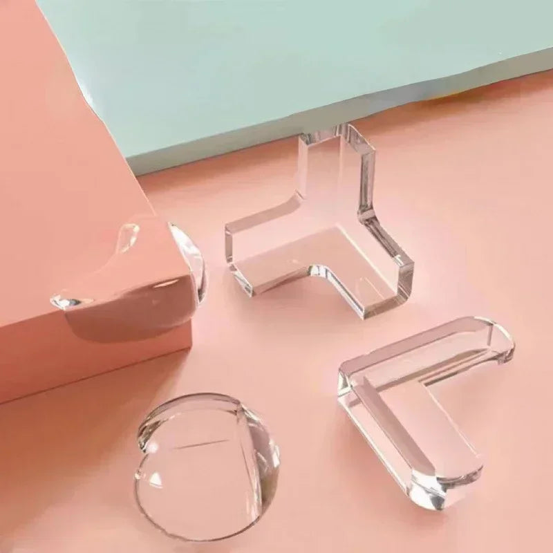 Baby Safety Silicone Table Corner Protector Transparent Edge Guards