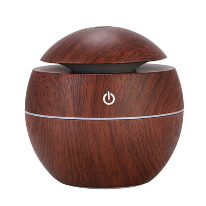 Humidifier Electric Air Aroma Diffuser Wood