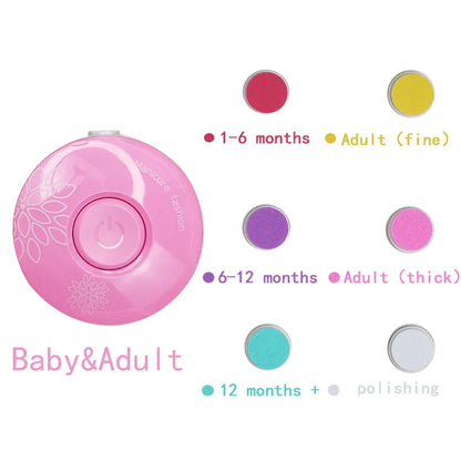 Electric Baby Nail Trimmer /Nail Polisher
