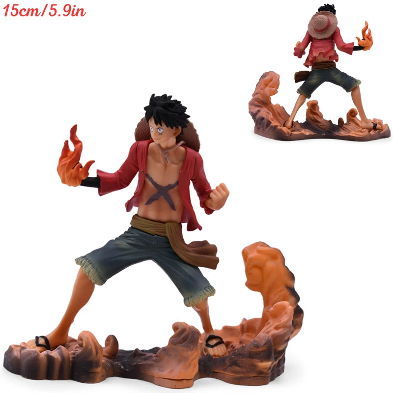 One Piece Monkey D. Luffy PVC Anime Figure – Cherry Flow Collectible