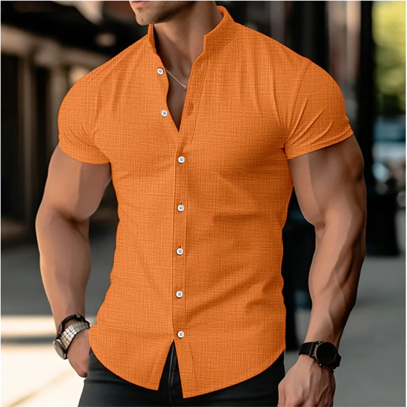 Men's Linen Beach Shirt