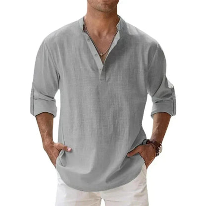 Breathable Long Sleeve Shirt for Men & Women – 2025 Comfort Fit