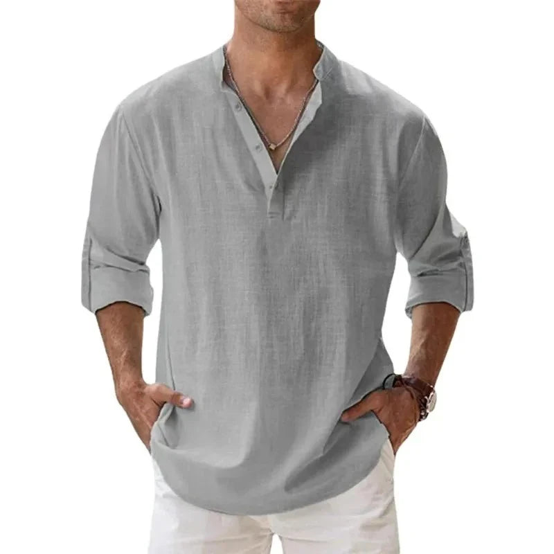 Breathable Long Sleeve Shirt for Men & Women – 2025 Comfort Fit