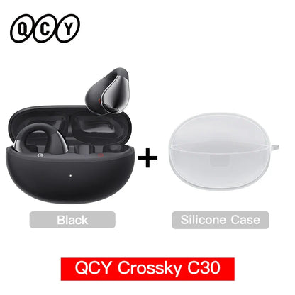 QCY C30 Open-Ear Bluetooth Sports Ear Clip Earbuds