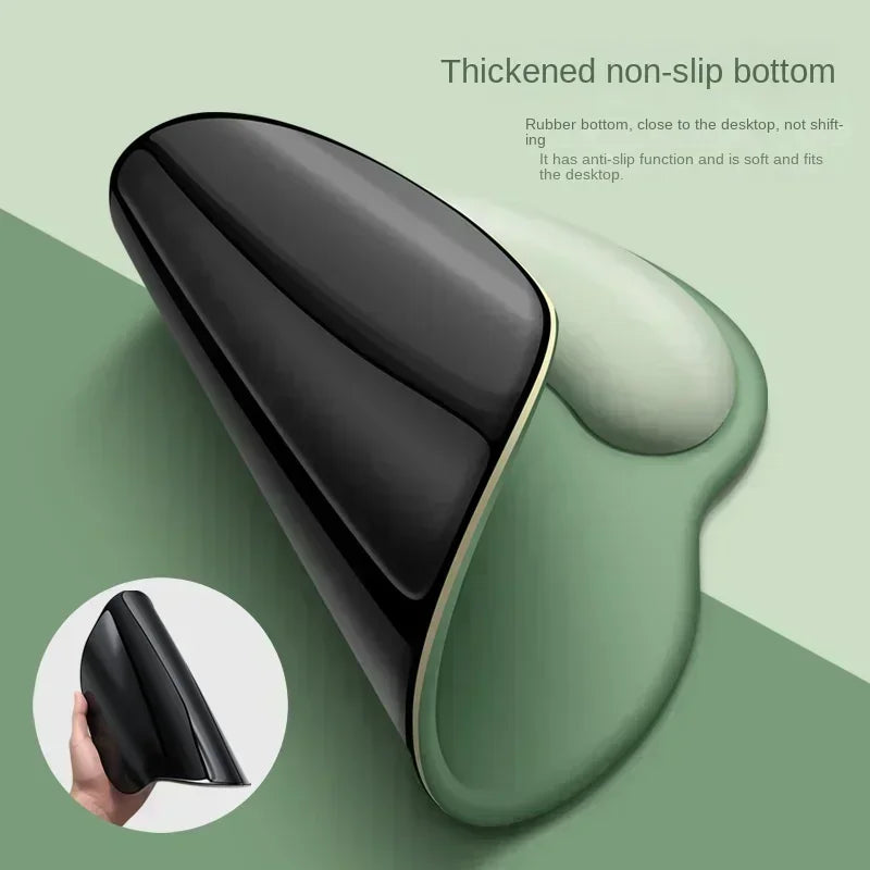 Gradient Mouse Pad with Logo - Female Wrist Support Silicone Pad