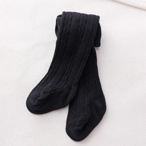 Cute Baby Girls Knit Tights Spring Autumn Winter Toddler Cotton