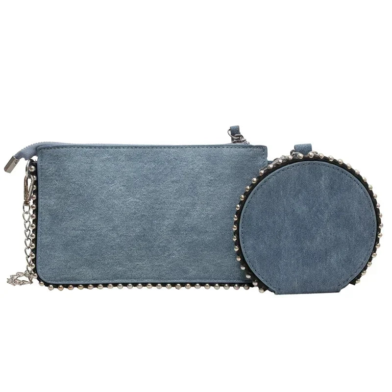 Fashion Women's Shoulder Bags New  Trend Zipper Light Luxury Pu Design Youth Ladies Crossbody Bag Bolsas Femininas