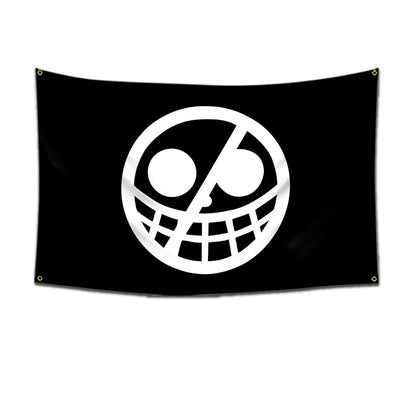 One Piece Jolly Roger Flags 🏴‍☠️ Decoration