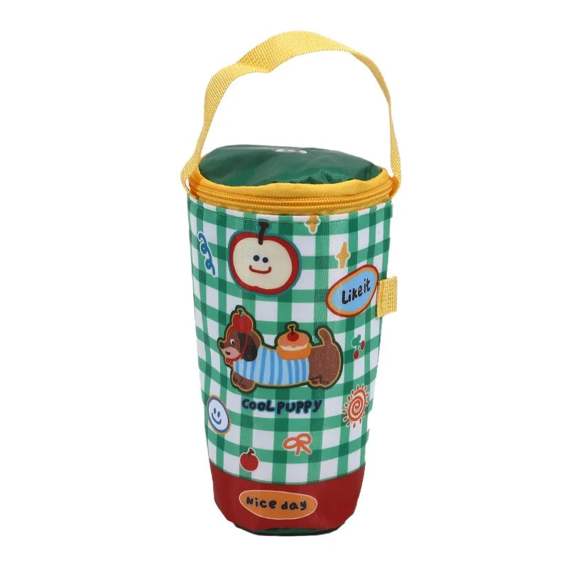 Water Bottle Tote Bag Universal Pouch Heat Preservation Insulated Cooler Bag Outdoor Traveling Camping Hiking Water Bottle Cove