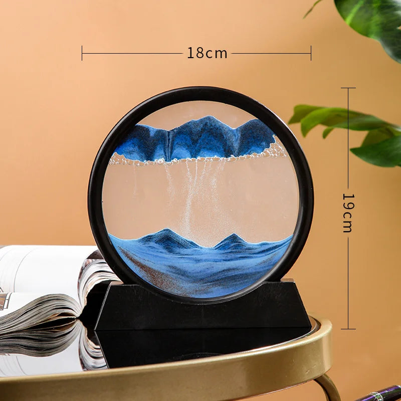 7/12 Inch Sandscape Moving Sand Art Picture