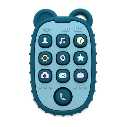 Chewable Baby Phone Toy – Soft Teether & Learning Fun for Infants