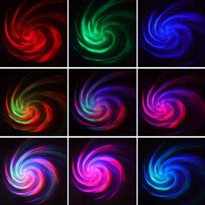 LED Galaxy Projector - Colorful Sky Night Light for Kids' Room