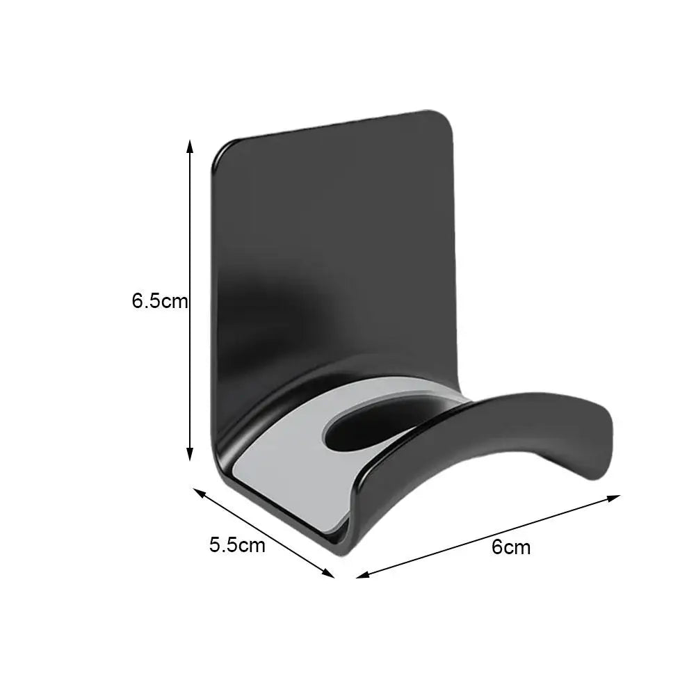 Universal Headphone Stand Adhesive Wall Mount Under Desk Rack Holder for Gaming Earphones & Headset Support Bracket