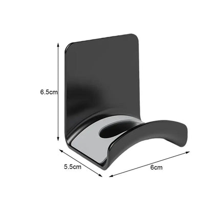 Universal Headphone Stand Adhesive Wall Mount Under Desk Rack Holder for Gaming Earphones & Headset Support Bracket