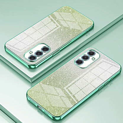 Soft Silicone Shockproof Glitter Electroplated Phone Case For Samsung Galaxy