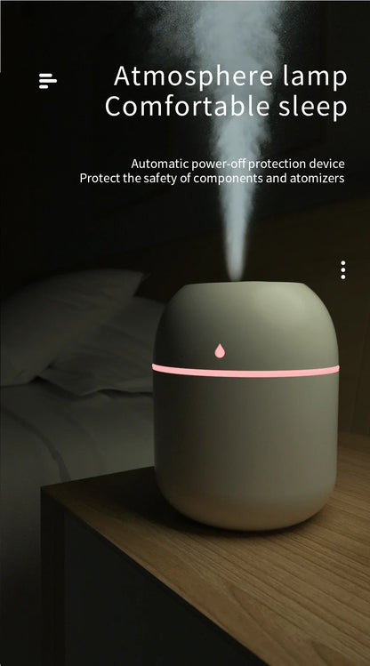 Portable USB Ultrasonic Mini Humidifier