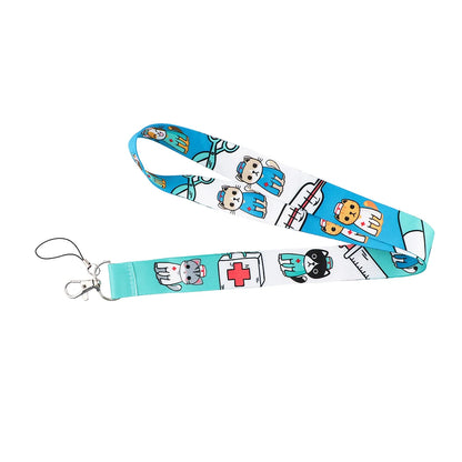 LB2290 Nurse Neck Strap Lanyards for ID Cards and Keys