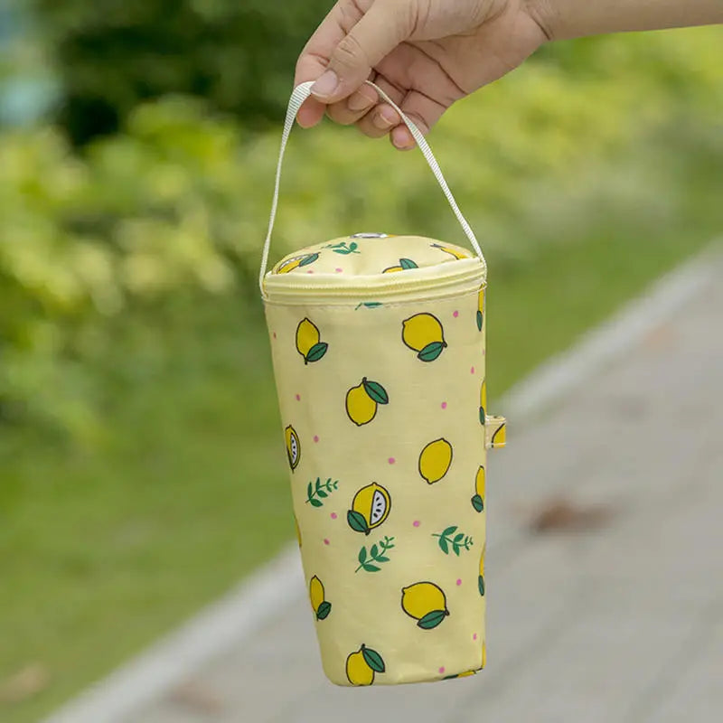 Water Bottle Tote Bag Universal Pouch Heat Preservation Insulated Cooler Bag Outdoor Traveling Camping Hiking Water Bottle Cove