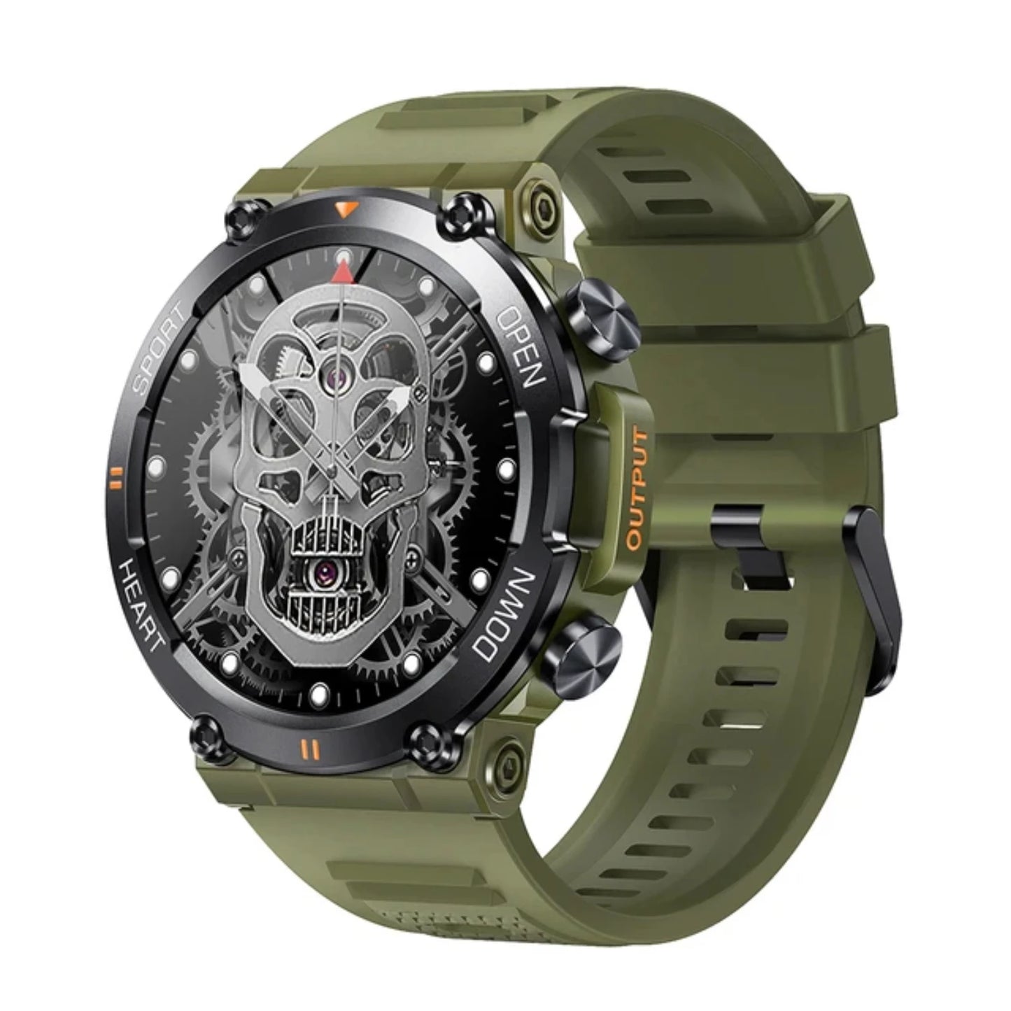 MEVADEN Steel 1.39 Bluetooth Call Smart Watch Men Sports Fitness Tracker Watches IP67 Waterproof Smartwatch for Android IOS K52