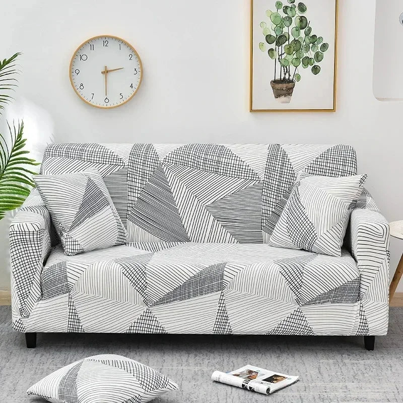 Luxury Textured Stretch Sofa Cover