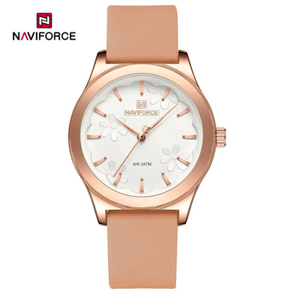 NAVIFORCE Men Quartz Multi-function Calendar Watches  Fashion Sport
