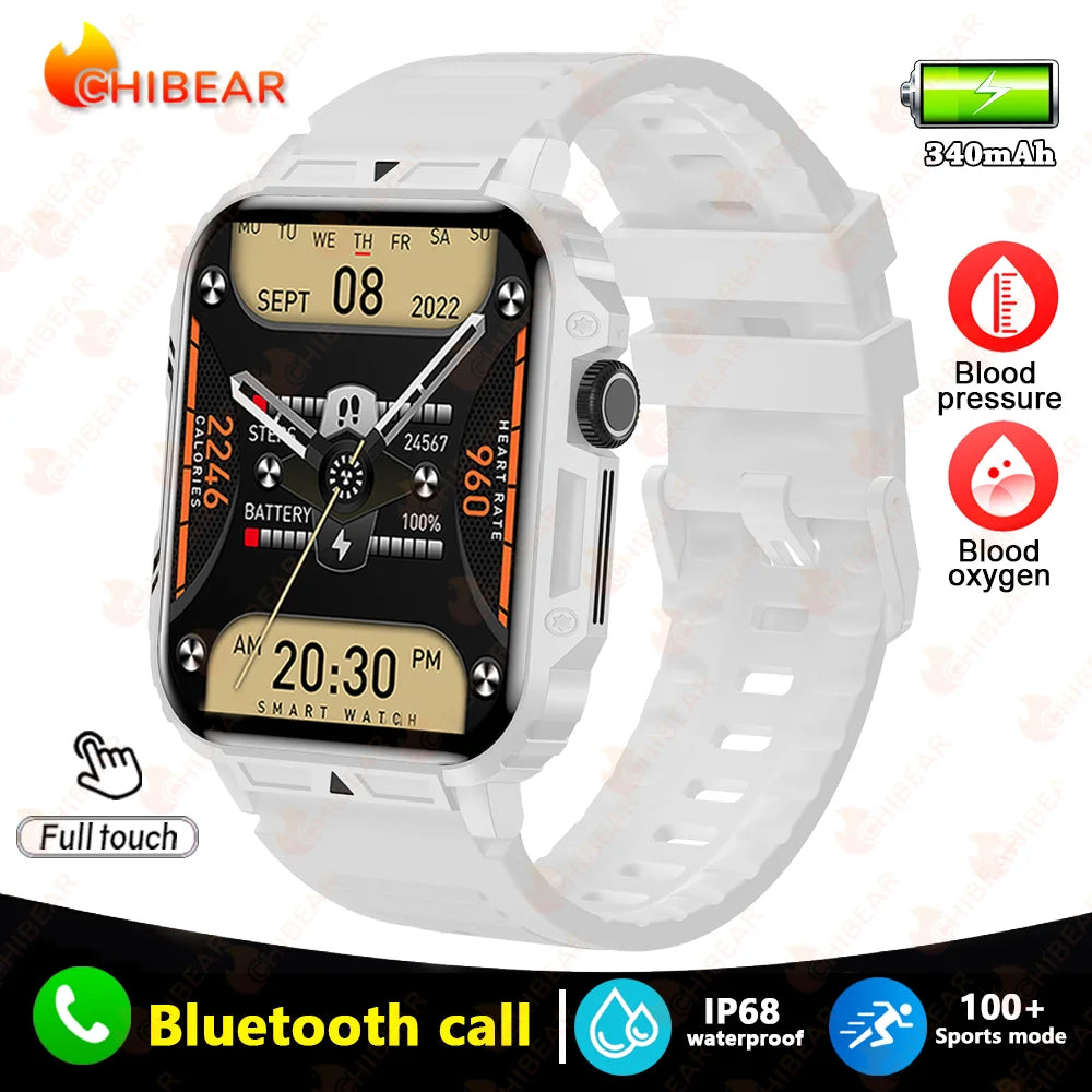 1.95" Outdoor Smartwatch | Bluetooth Call | IP68 Fitness Watch