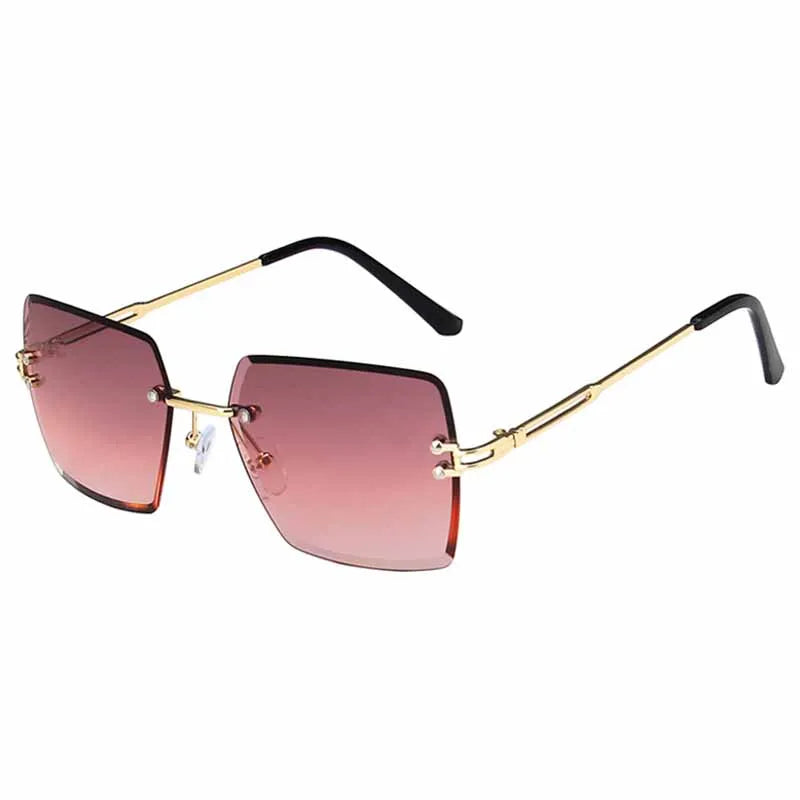 Added Collection Eyewear Classic Black Aviator Sunglasses