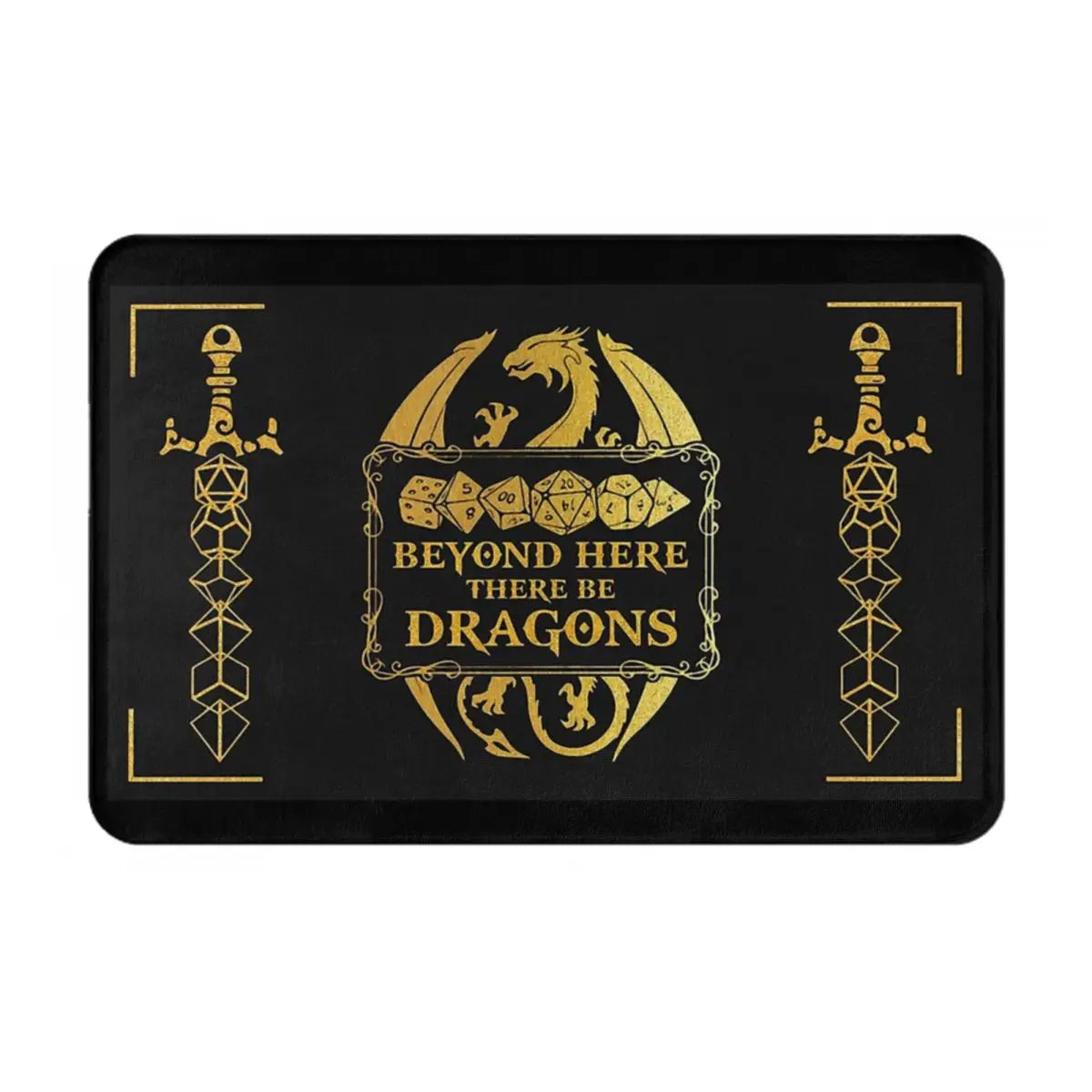 Eye Of Providence Rug - Non-slip Golden Eye