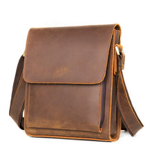 Mens Leather Messenger Bag
