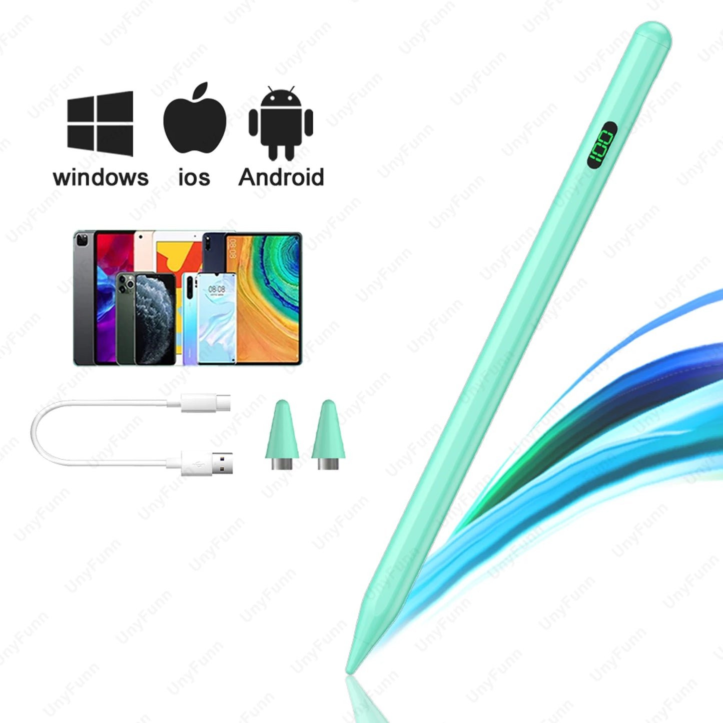 Universal Touch Screen Pen For iPhone Accessorie For Apple Haiwei Samsung Stylus For iPad Magnetic Tilt Sensitive
