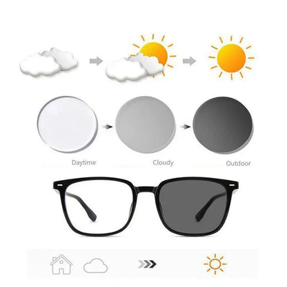 Square Photochromic Sunglasses